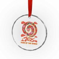Lunar New Year 2025 Crystal Glass Ornament Year Of The Snake China Traditional TS09