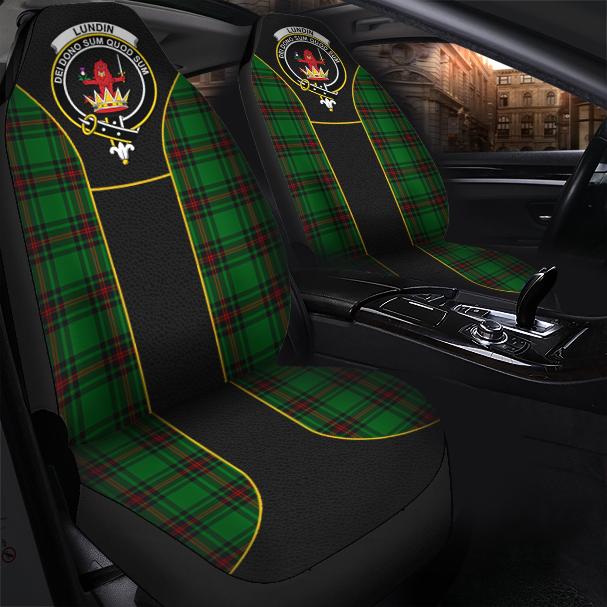 scottish-lundin-tartan-crest-car-seat-cover-special-style