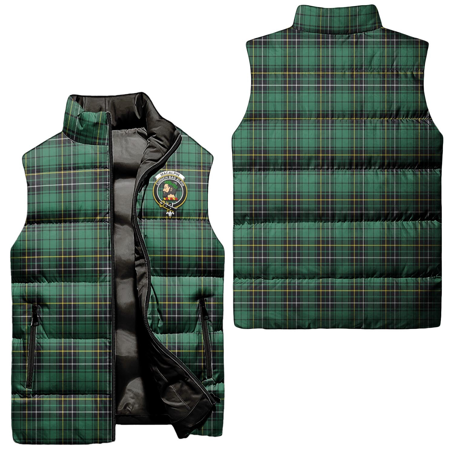 macalpin-ancient-clan-puffer-vest-family-crest-plaid-sleeveless-down-jacket