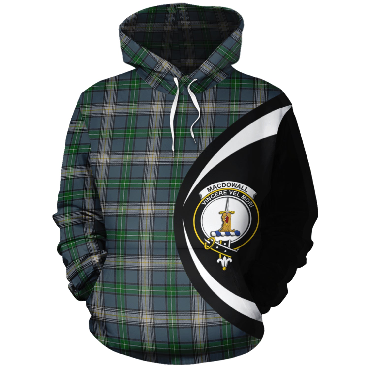 scottish-macdowall-clan-crest-circle-style-tartan-hoodie