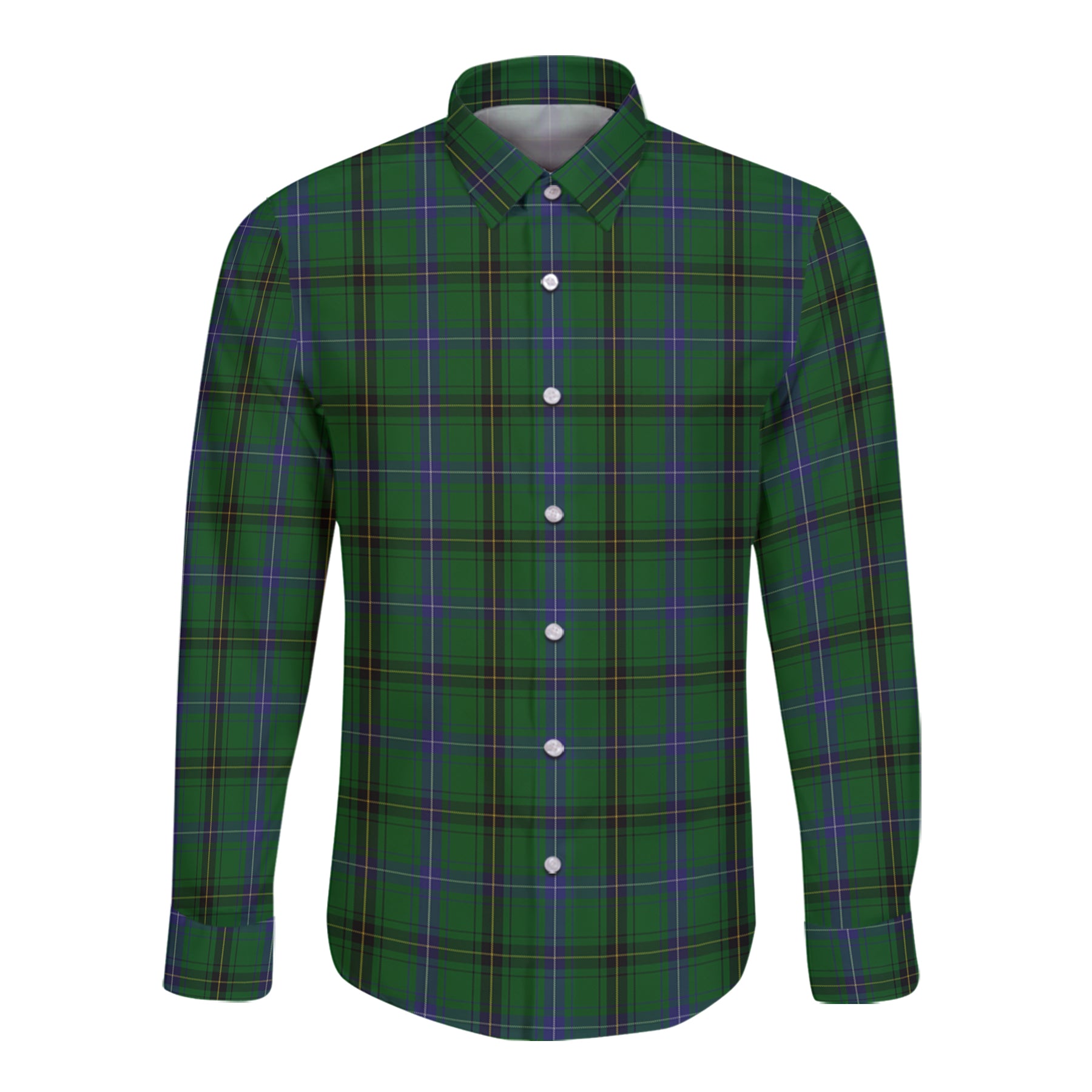 Mackendrick Tartan Long Sleeve Button Up Shirt K23