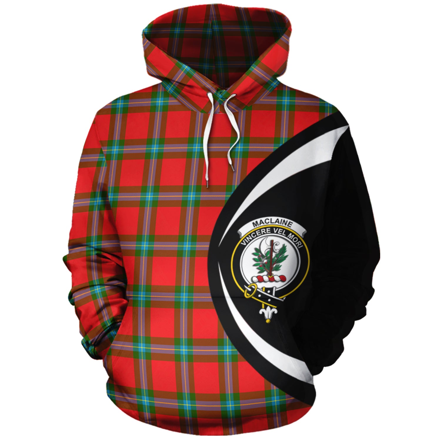scottish-maclaine-of-loch-buie-clan-crest-circle-style-tartan-hoodie