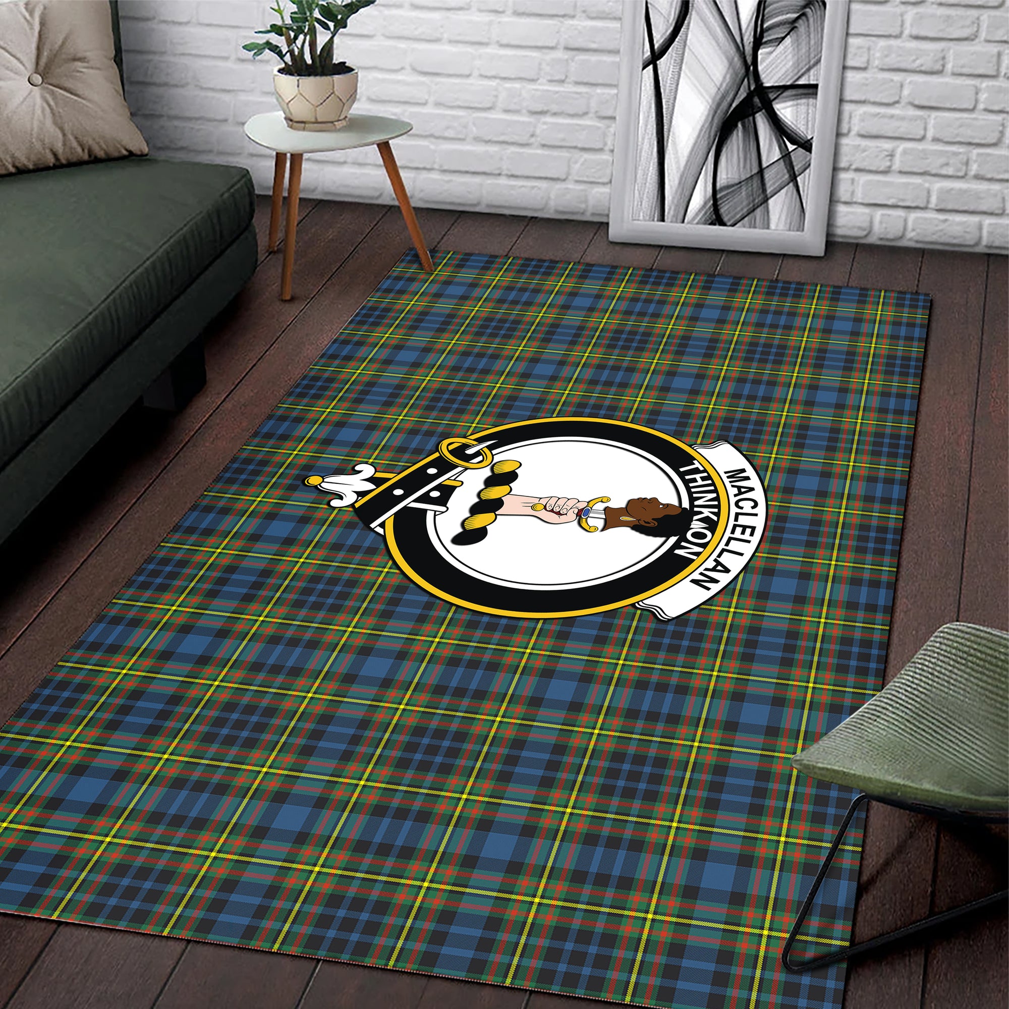 maclellan-ancient-clan-tartan-rug-family-crest-tartan-plaid-rug-clan-scotland-tartan-area-rug