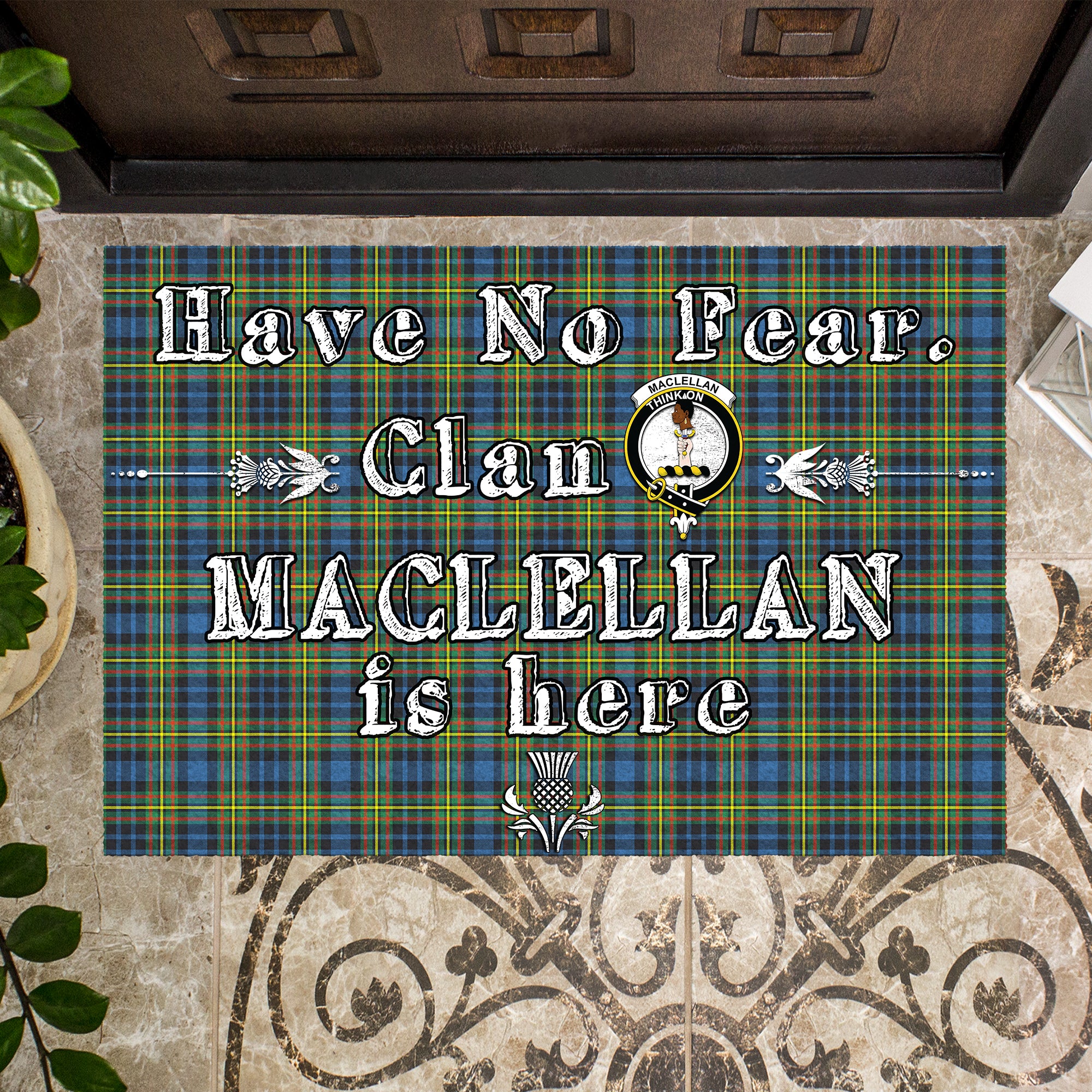 maclellan-ancient-clan-tartan-door-mat-family-crest-have-no-fear-tartan-door-mat
