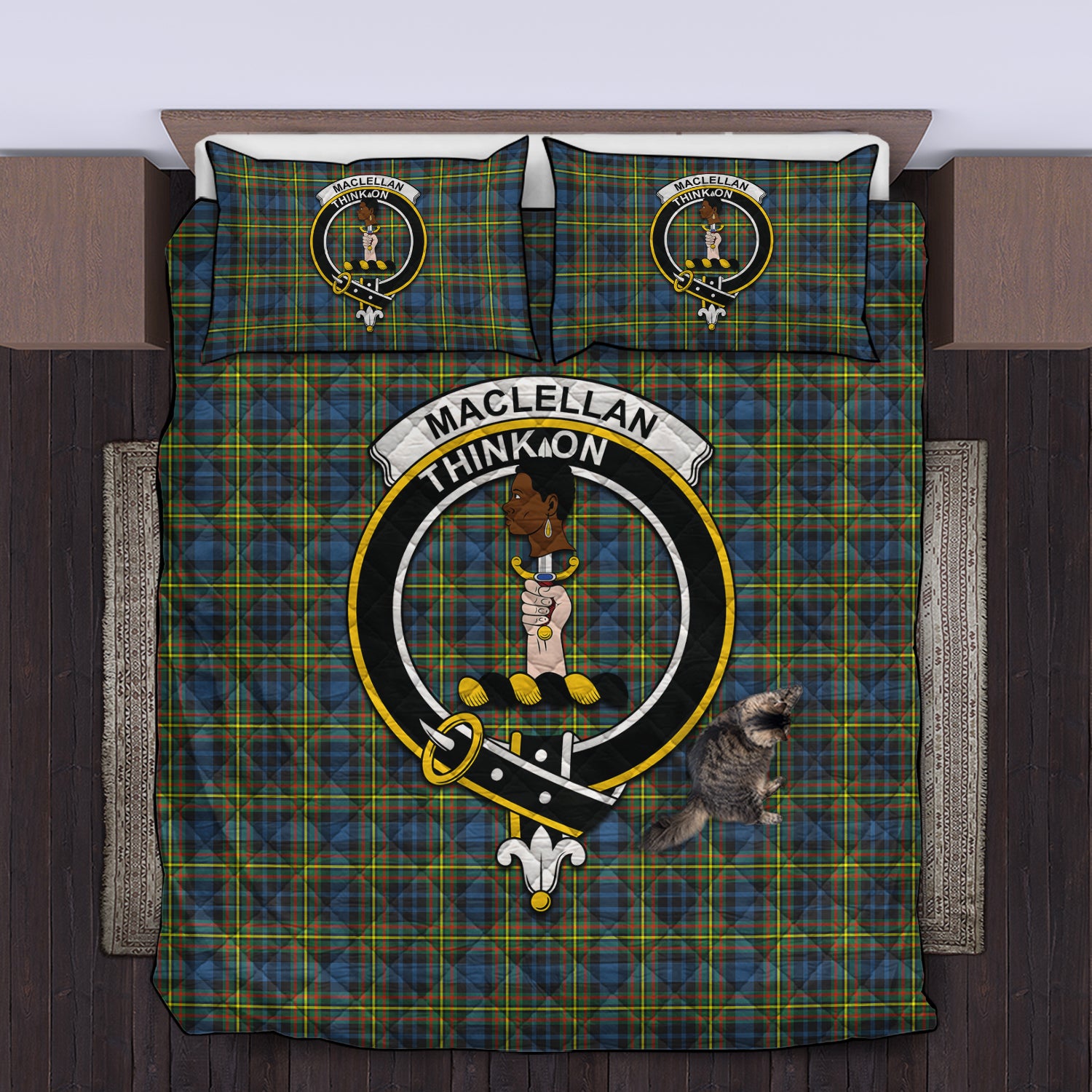 maclellan-ancient-clan-tartan-quilt-bed-set-family-crest-tartan-quilt-bed-set