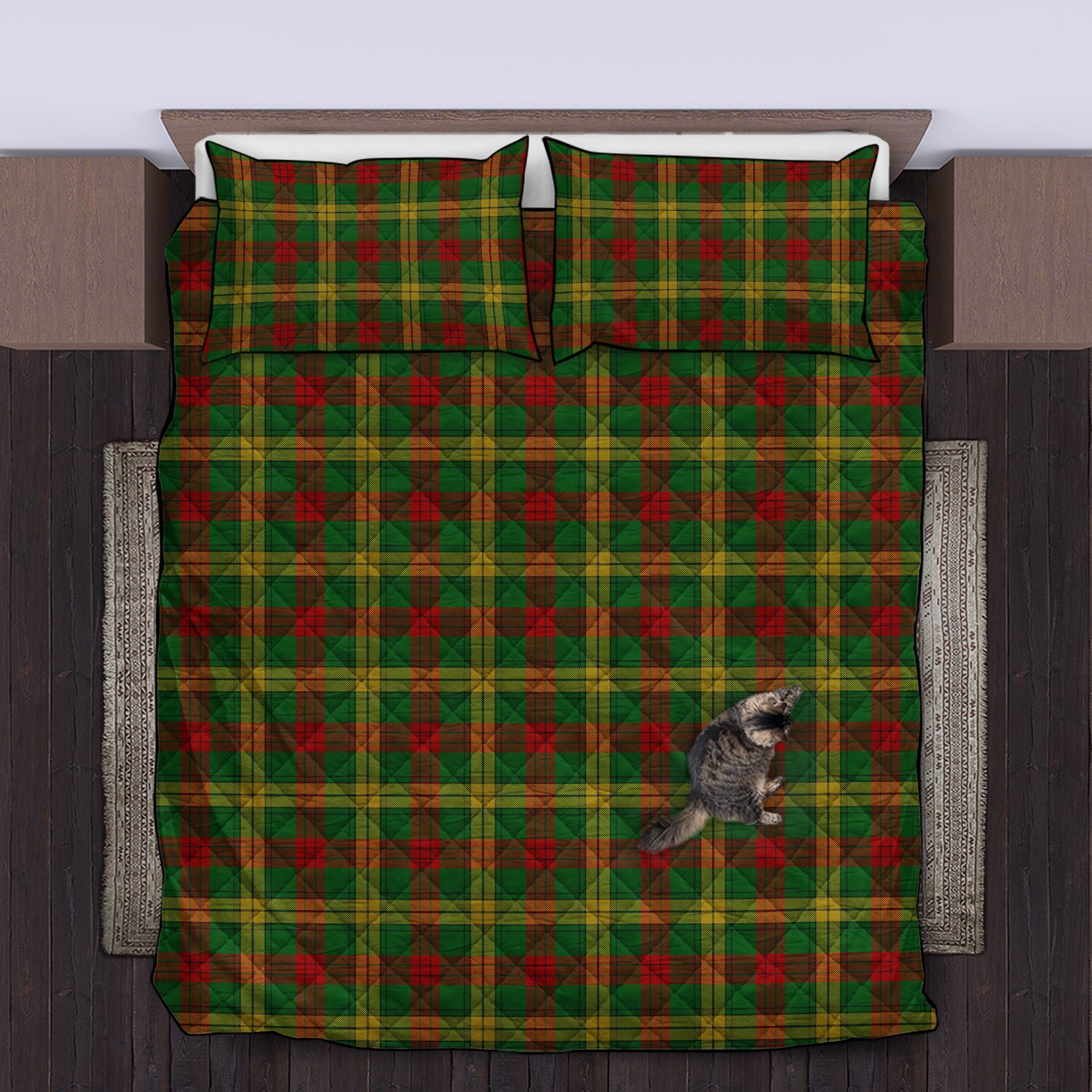macmillan-society-of-glasgow-tartan-quilt-bed-set