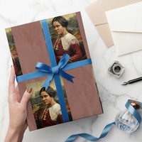 Madam CJ Walker Mona Lisa Wrapping Paper Roll Black History Month Gift - Wonder Print Shop