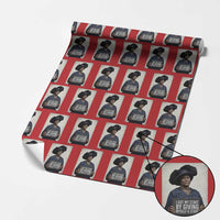 Madam CJ Walker Quote Wrapping Paper Roll I Got My Start By Giving Myself A Start - Wonder Print Shop