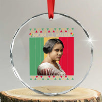 Madam CJ Walker Retro Sunset Crystal Glass Ornament Strong Black Woman Leader - Wonder Print Shop