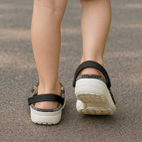 Madiba Nelson Mandela Clogs Shoes Indonesia Batik Black - Wonder Print Shop