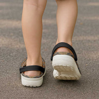 Madiba Nelson Mandela Clogs Shoes Indonesia Batik Earthy Brown - Wonder Print Shop