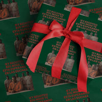 Maduro in Prison Meme Satire Wrapping Paper Roll Spanish Political Politcal Sarcasm - Wonder Print Shop