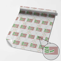 Make Algae Great Again Wrapping Paper Roll Funny Political Satire American Flag Meme