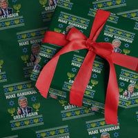 Make Hanukkah Great Again Wrapping Paper Roll Funny Ugly Jewish Holiday Gift - Wonder Print Shop