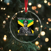 Marcus Garvey Jamaican National Hero Crystal Glass Ornament Pan Africanism History Gift
