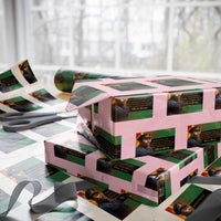 Marcus Garvey Pan African Flag Wrapping Paper Roll A People Without Knowledge Of Their Past Quote