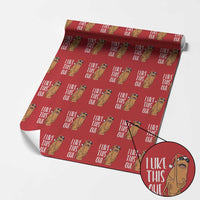 Marcus The Worm Christmas Meme Wrapping Paper Roll I Like This One - Wonder Print Shop
