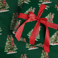 Marcus The Worm Christmas Wrapping Paper Roll Funny Brain Rot Meme - Wonder Print Shop