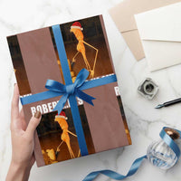 Marcus The Worm Christmas Wrapping Paper Roll Robert Its Pissing Me Off Xmas Meme - Wonder Print Shop