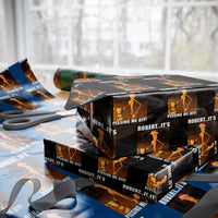 Marcus The Worm Christmas Wrapping Paper Roll Robert Its Pissing Me Off Xmas Meme - Wonder Print Shop