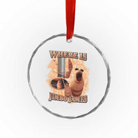 Marcus The Worm Meme Crystal Glass Ornament Where Is Jimbo James TS14