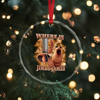 Marcus The Worm Meme Crystal Glass Ornament Where Is Jimbo James TS14