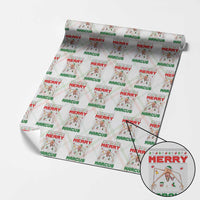 Marcus The Worm Meme Merry Marcus Wrapping Paper Roll Funny Ugly Christmas Gift - Wonder Print Shop