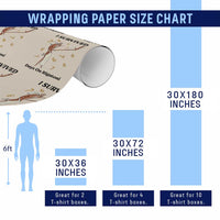 Marcus The Worm Meme Wrapping Paper Roll Funny 67 Six Seven Brain Rot - Wonder Print Shop
