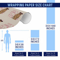 Marcus The Worm Meme Wrapping Paper Roll Funny Anti Valentines Day - Wonder Print Shop