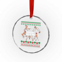 Marcus The Worm Christmas Meme Crystal Glass Ornament TS14