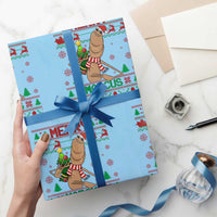 Marcus The Worm Robert Meme Christmas Wrapping Paper Roll Funny Brain Rot Xmas - Wonder Print Shop