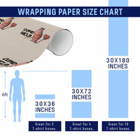 Marcus The Worm Valentine Meme Wrapping Paper Roll Cupid Help - Wonder Print Shop