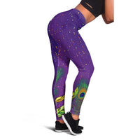 Mardi Gras Festive Confetti Leggings