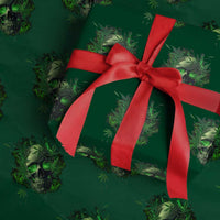 Marijuana Skull Wrapping Paper Roll Smoke Weed Cannabis 420 Pot Leaf - Wonder Print Shop