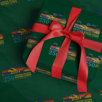 Marine 250th Anniversary Wrapping Paper Roll Patriotic Military Gift for Veterans - Wonder Print Shop