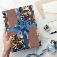 Martin Luther King Wrapping Paper Roll The Only King In America No Kings Protest