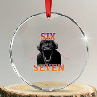 Mason 67 Kid Meme Crystal Glass Ornament Devil Edit Viral Six Seven Scream TS02