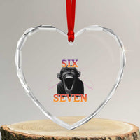 Mason 67 Kid Meme Heart Crystal Glass Ornament Devil Edit Viral Six Seven Scream - Wonder Print Shop