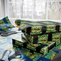 Master Baiter Wrapping Paper Roll Funny Bass Fishing Fisher Bootleg Graphic - Wonder Print Shop