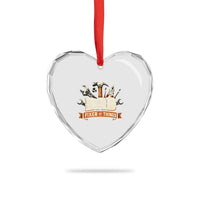 Mechanic Dad Fixer Of All Things Heart Crystal Glass Ornament Funny Auto Repair Fathers Day