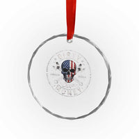 Mechanic Skeleton Crystal Glass Ornament My Hands May Be Dirty But My Money is Clean Auto Repair Garage
