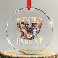 Melanin Cowgirls Crystal Glass Ornament Where Them Fans At Country Life Women Girls TS02