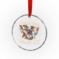 Melanin Cowgirls Crystal Glass Ornament Where Them Fans At Country Life Women Girls - Wonder Print Shop