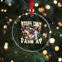 Melanin Cowgirls Crystal Glass Ornament Where Them Fans At Country Life Women Girls TS02