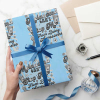 Melanoma Awareness Support Squad Wrapping Paper Roll Melanoma Can't Stop Me