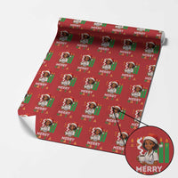 Merry Kwanzaa Wrapping Paper Roll Nurse African American Holiday Celebration Gift - Wonder Print Shop