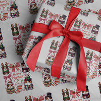 Merry Pigmas Wrapping Paper Roll Funny Guinea Pig Cavy Lover Holiday Gift - Wonder Print Shop