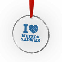 Meteor Shower Lover Crystal Glass Ornament Astronomy Enthusiast Gift