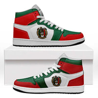 Mexico High Sneakers AJ1 Classic National Flag Style - Wonder Print Shop