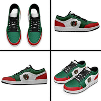 Mexico Low Sneakers Classic National Flag Style - Wonder Print Shop